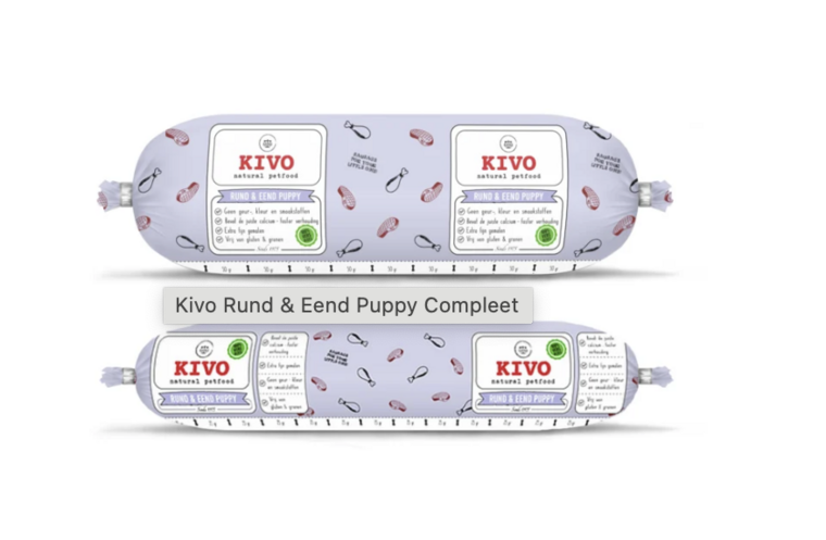 Kivo Rund &amp; Eend Puppy Compleet 500 gram