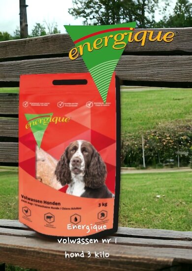 Energique nr. 1 volwassen hond   verpakking  750 gram